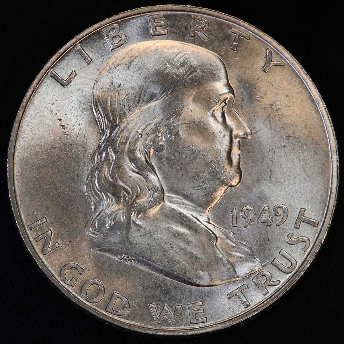 1949-D-Franklin-Half-For-Grading
